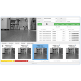 Cámara IP Bullet 2 MP Zkteco para reconocimiento de placas Software LPR integrado Lente Motorizado POE IP67 Audio Ranura para tarjeta SD BL-852Q38A-LP - SILYMX