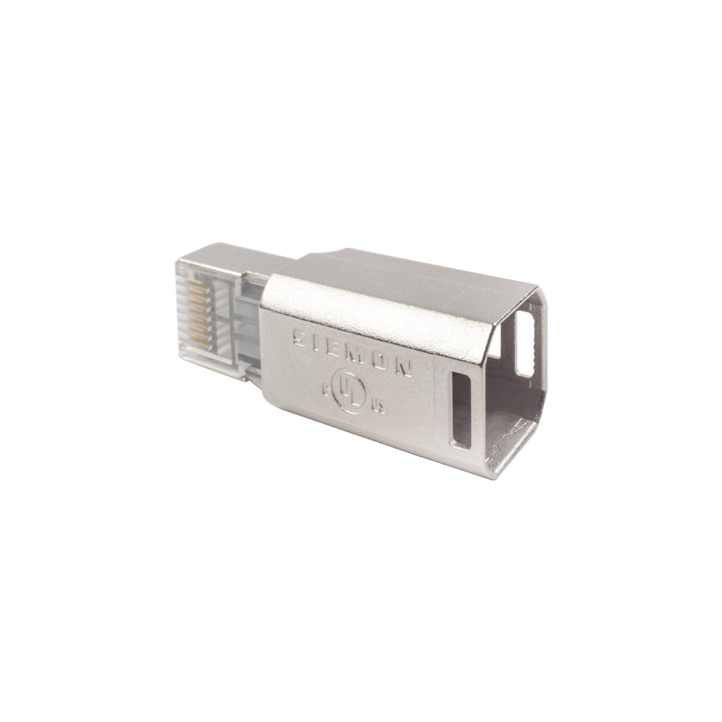 Plug RJ45 Siemon Z-PLUG ZP1-6AS-01S · Cat6A Blindado · Terminación en Campo · Compatible con Todas las Categorías · Soporta 10G · UL 2043