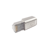 Plug RJ45 Siemon Z-PLUG ZP1-6AS-01S · Cat6A Blindado · Terminación en Campo · Compatible con Todas las Categorías · Soporta 10G · UL 2043