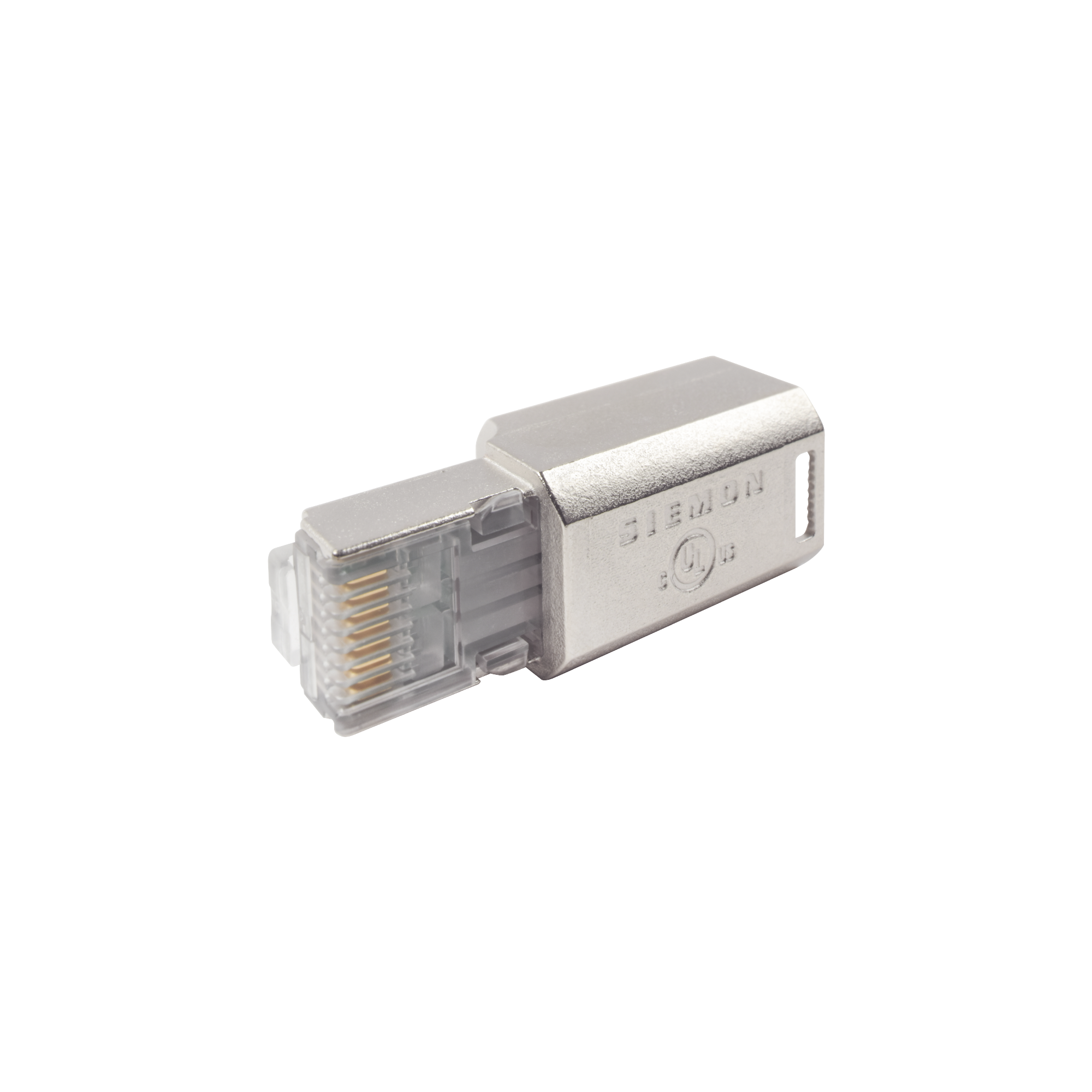 Plug RJ45 Siemon Z-PLUG ZP1-6AS-01S · Cat6A Blindado · Terminación en Campo · Compatible con Todas las Categorías · Soporta 10G · UL 2043