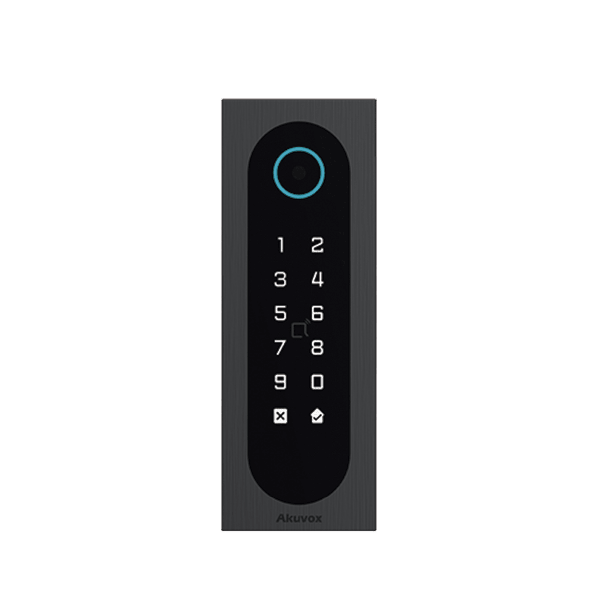 Lector de ProximidadAKUVOXA08SControl de Acceso Multi - Método 20000 Tarjetas QR Bluetooth RFID PIN IP65 IK09 Wiegand Akuvox A08S - SILYMX