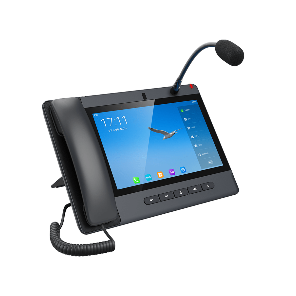 Teléfonos IPFANVILA320ITeléfono IP Android 20 Líneas SIP Pantalla Táctil Wi - Fi Bluetooth PoE Gigabit Voceo Multicast Fanvil A320I - SILYMX