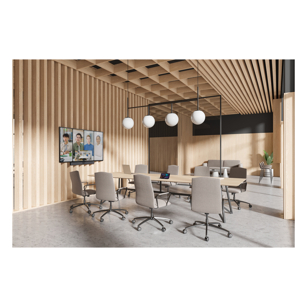 Barra de Videoconferencia Yealink A40 para Salas Medianas con Android 13 Integrado para Microsoft Teams - No Requiere PC - Incluye Control Remoto - Imagen 2