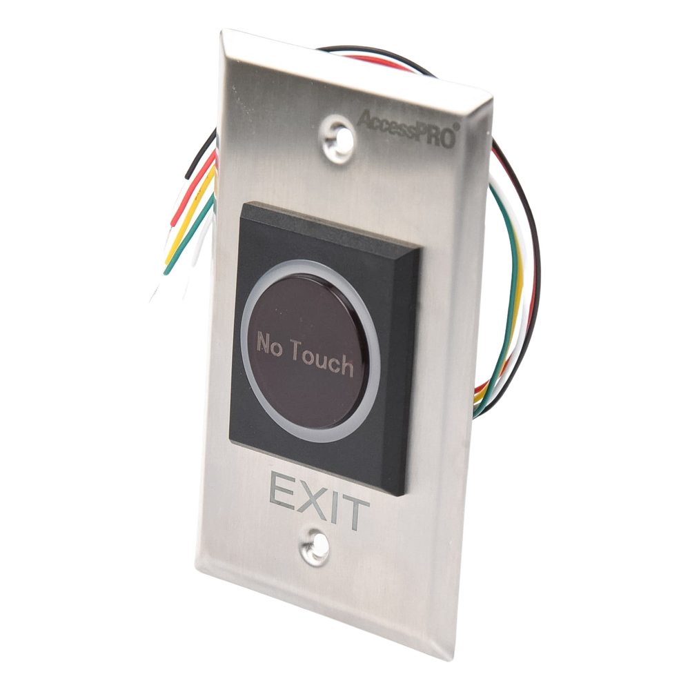 Botón de Salida sin Contacto Sensor IR Control Remoto LED Indicador ACCESSPRO ACCESK1LTR - Imagen 2