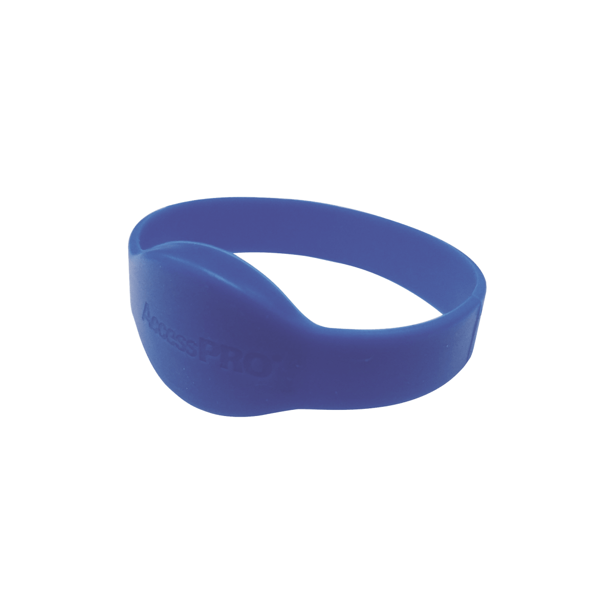 Tarjetas y TagsAccessPROACCESSWB74M1KBrazalete Mifare 13.56 MHz Wiegand 32 bits 74mm Silicón Azul AccessPRO ACCESSWB74M1K - SILYMX
