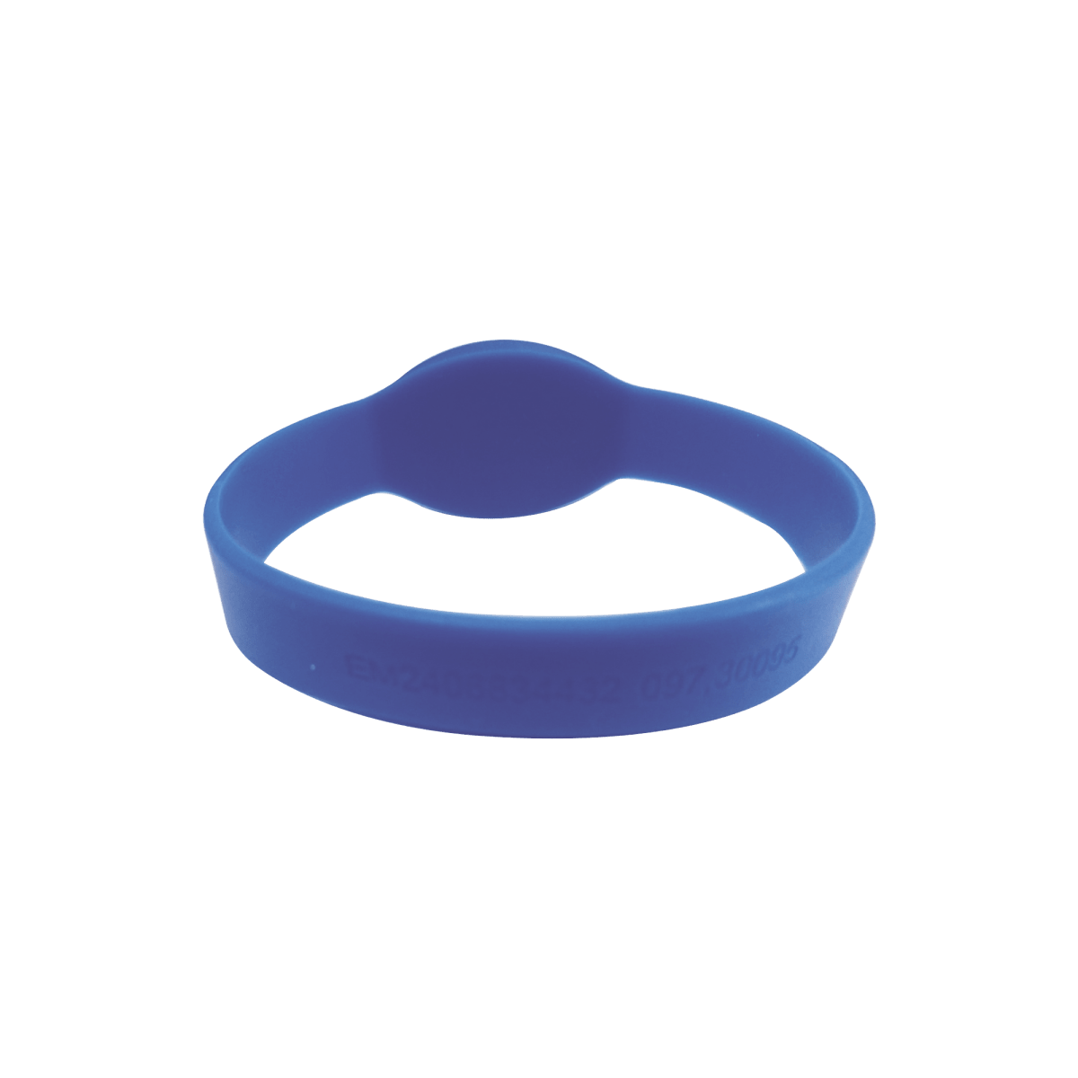 Tarjetas y TagsAccessPROACCESSWB74M1KBrazalete Mifare 13.56 MHz Wiegand 32 bits 74mm Silicón Azul AccessPRO ACCESSWB74M1K - SILYMX