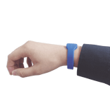 Tarjetas y TagsAccessPROACCESSWB74M1KBrazalete Mifare 13.56 MHz Wiegand 32 bits 74mm Silicón Azul AccessPRO ACCESSWB74M1K - SILYMX