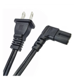 Cable de Alimentación AC 1m (3.28ft) 120-240 Vca 18 AWG Clavija Tipo A 2 Pines Conector L EPCOM POWERLINE ACCORDL-1M - Imagen 3