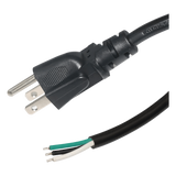 Cable de Alimentación Eléctrica 120-240 Vca 1.8m (5.91ft) 18 AWG Clavija Tipo B Puntas Libres EPCOM POWERLINE ACCORDP1.8M - Imagen 1