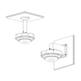 Adaptador para Brazo de Pared o Techo, Compatible con PFB300C, PFB303W y DH-PFA111. DH-PFA108 - SILYMX