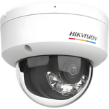 Camara Domo IP 4MP ColorVu 3.0 AcuSense Lite Microfono IR 30m PoE Exterior Hikvision DS-2CD1147G3-LIUF
