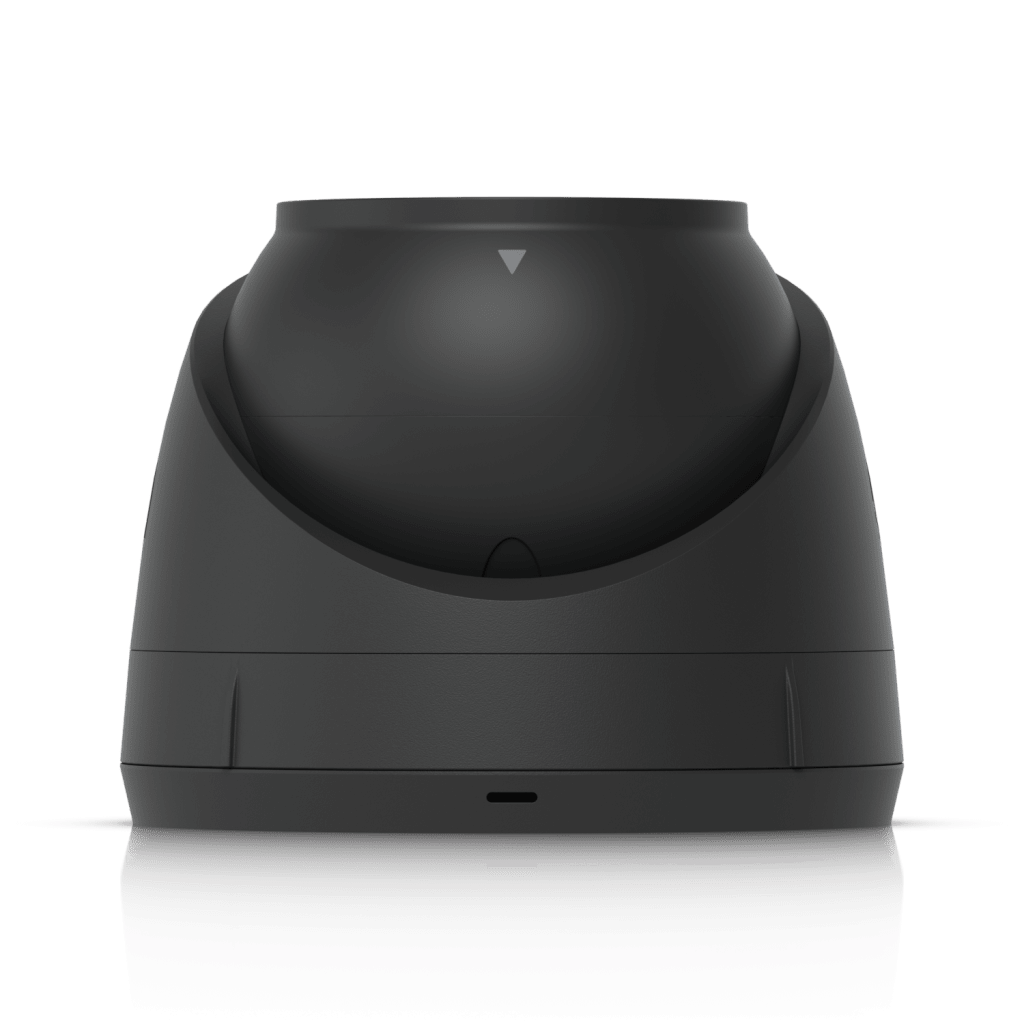 Cámara UniFi Protect G5 Turret Ultra Color Negro compacta para exterior 2K (4 MPX) ángulo 102.4° visión nocturna hasta 30mts detección de eventos micrófono POE+ UVC-G5-TURRET-ULTRA-B - SILYMX