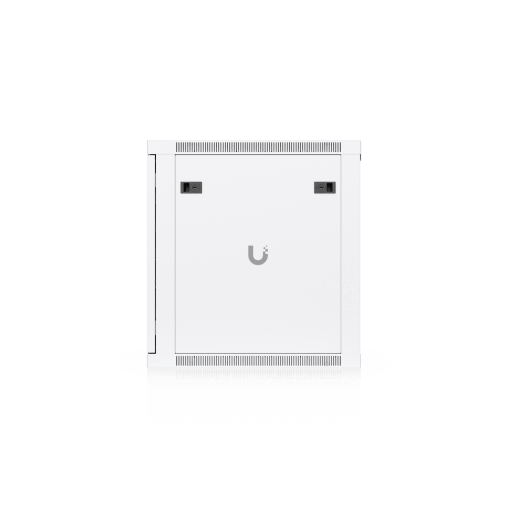Gabinete Ubiquiti UniFi 12U 598 x 600 mm – Rack Cerrado para Pared con Puerta Perforada y Ventilación Integrada UACC-RACK-12U-WALL-600-P - SILYMX