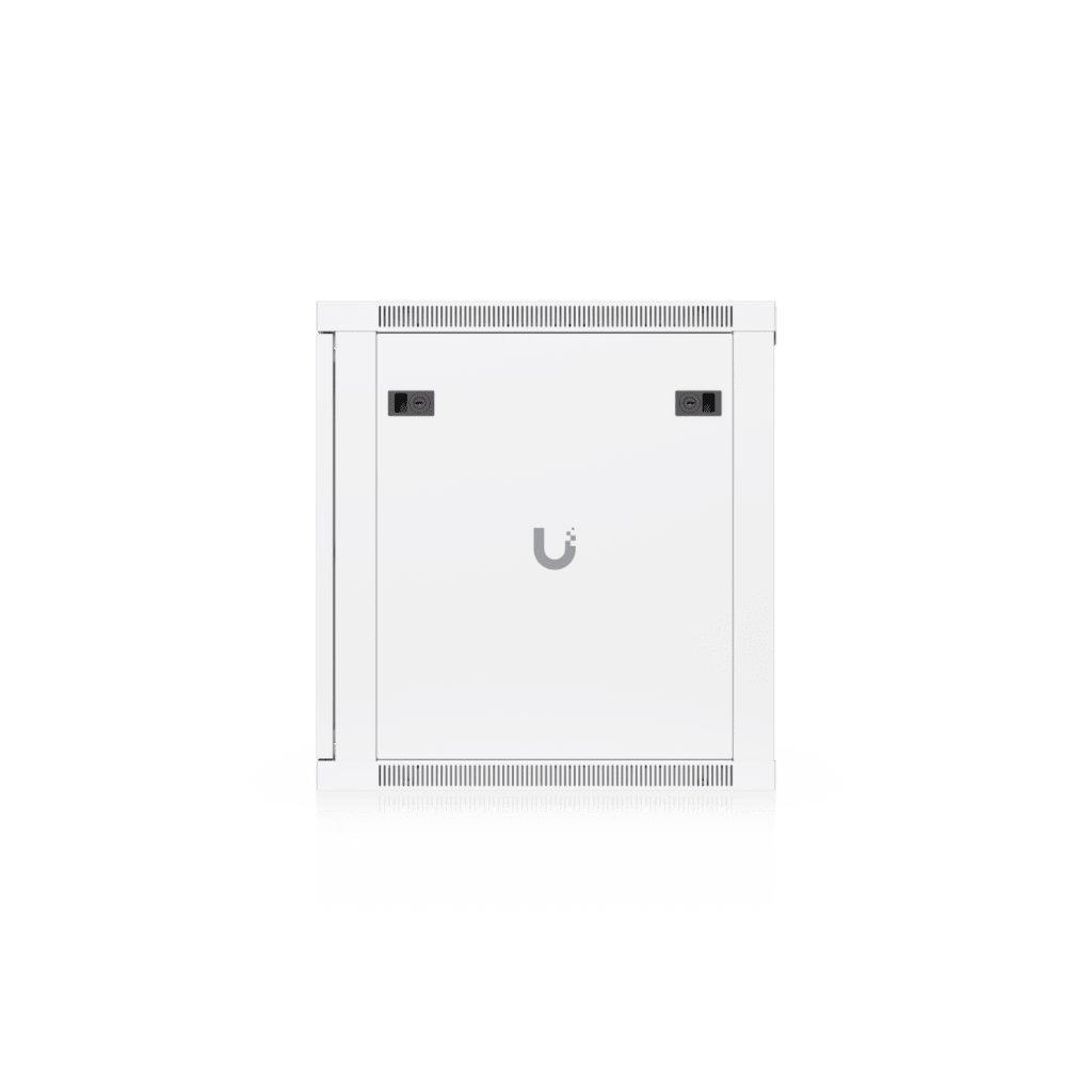Gabinete Ubiquiti UniFi 12U 598 x 600 mm – Rack Cerrado para Pared con Vidrio Templado y Ventilación Integrada UACC-RACK-12U-WALL-600-G - SILYMX
