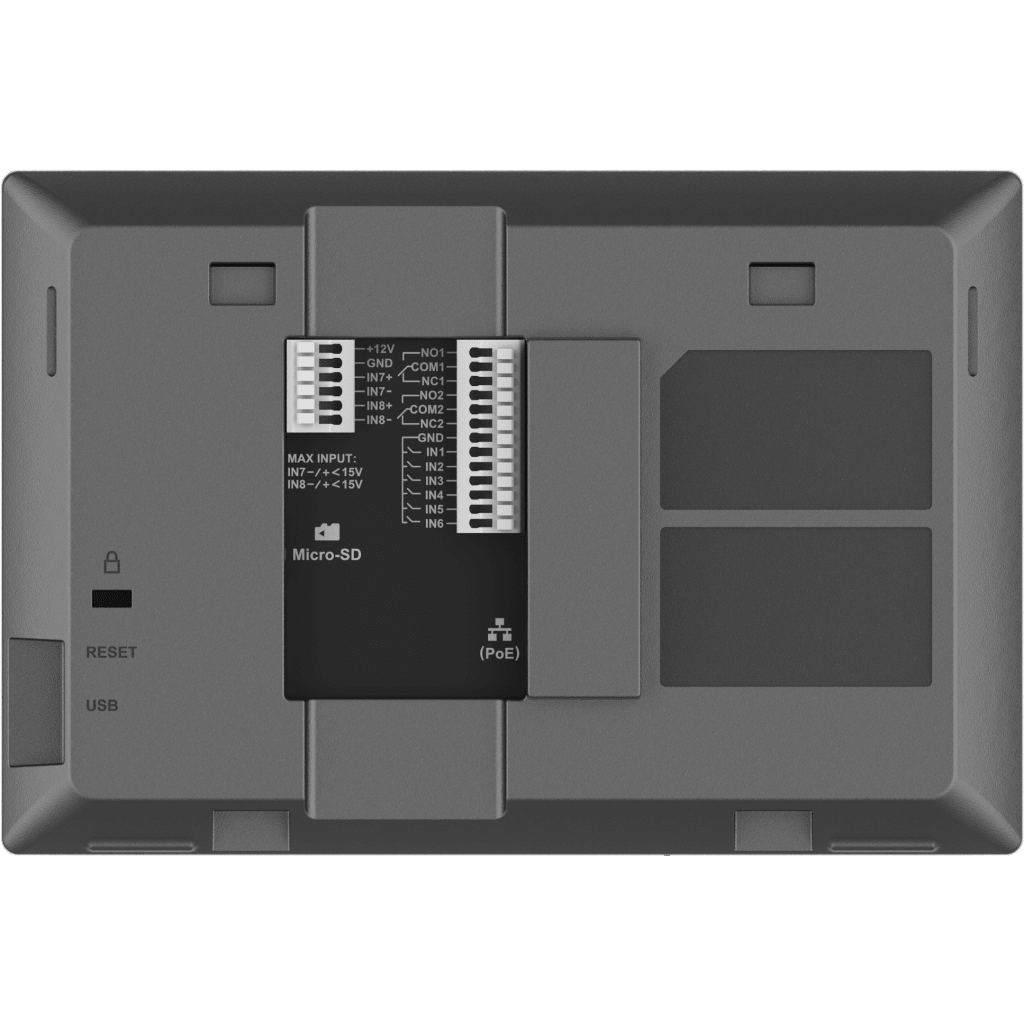 Estación de Intercomunicación SIP GRANDSTREAM GSC-3575 – Wi-Fi 6, Bluetooth, Android 13, Pantalla 7", PoE, Negro