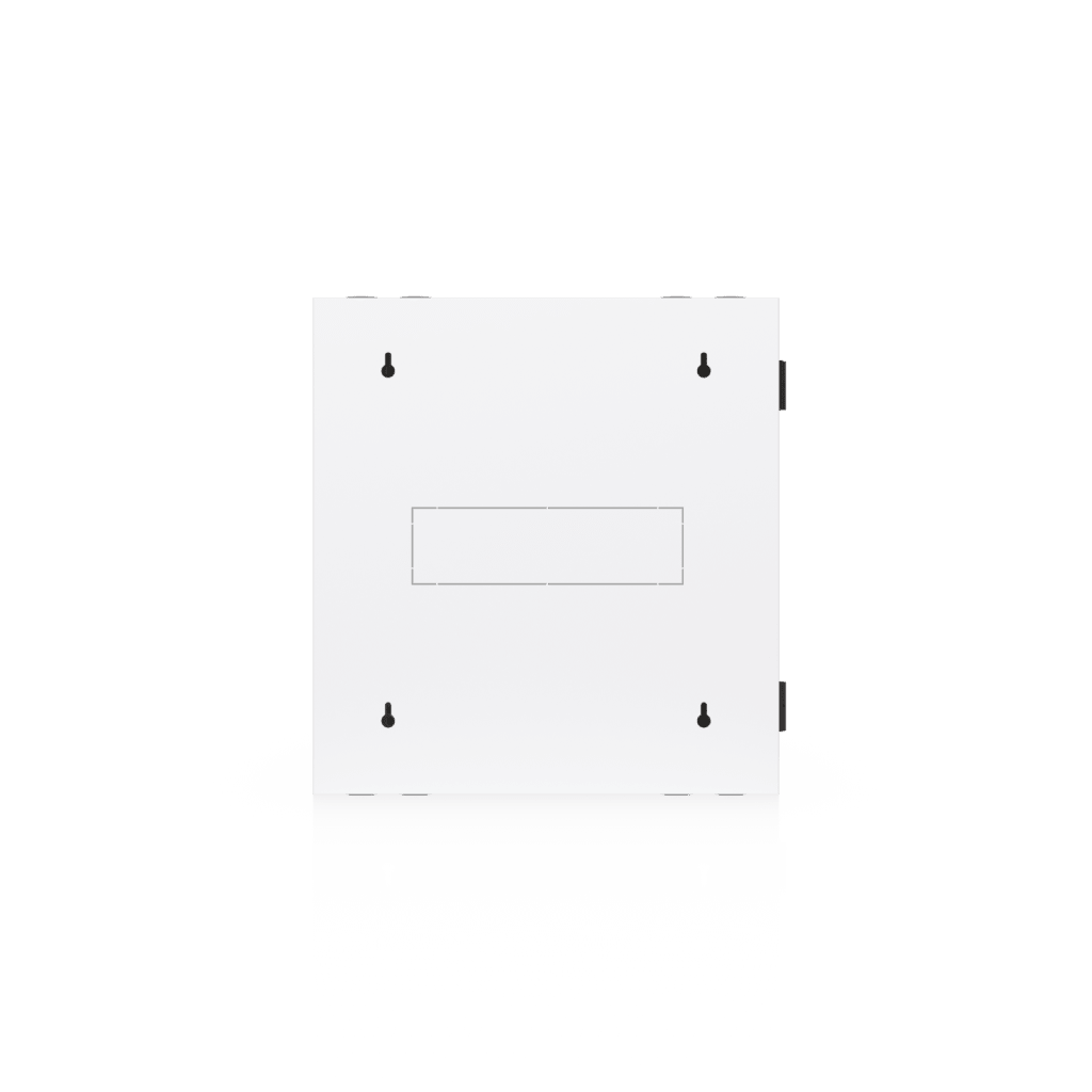 Gabinete Ubiquiti UniFi 12U 600 x 703 mm – Rack Cerrado para Pared con Vidrio Templado y Puerta Abatible Swing-Out UACC-RACK-12U-WALL-SW-G - SILYMX