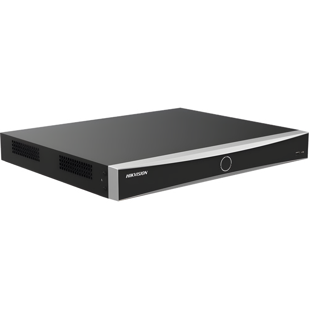 NVR 32 Canales IP 12MP 4K AcuSense Reconocimiento Facial HDMI 4K 2 Bahías HDD Hikvision DS-7632NXI-K2(E)