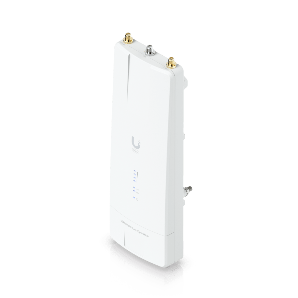 RedesUBIQUITIWAVE-MLO5Radio WiFi 7 Punto a Punto 5 GHz con MLO, 5 Gbps, Puerto 10GbE y Alcance de Hasta 100 km Ubiquiti WAVE - MLO5 | - SILYMX