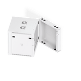 Gabinete Ubiquiti UniFi 12U 600 x 703 mm – Rack Cerrado para Pared con Vidrio Templado y Puerta Abatible Swing-Out UACC-RACK-12U-WALL-SW-G - SILYMX
