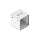 Gabinete Ubiquiti UniFi 12U 598 x 600 mm – Rack Cerrado para Pared con Puerta Perforada y Ventilación Integrada UACC-RACK-12U-WALL-600-P - SILYMX