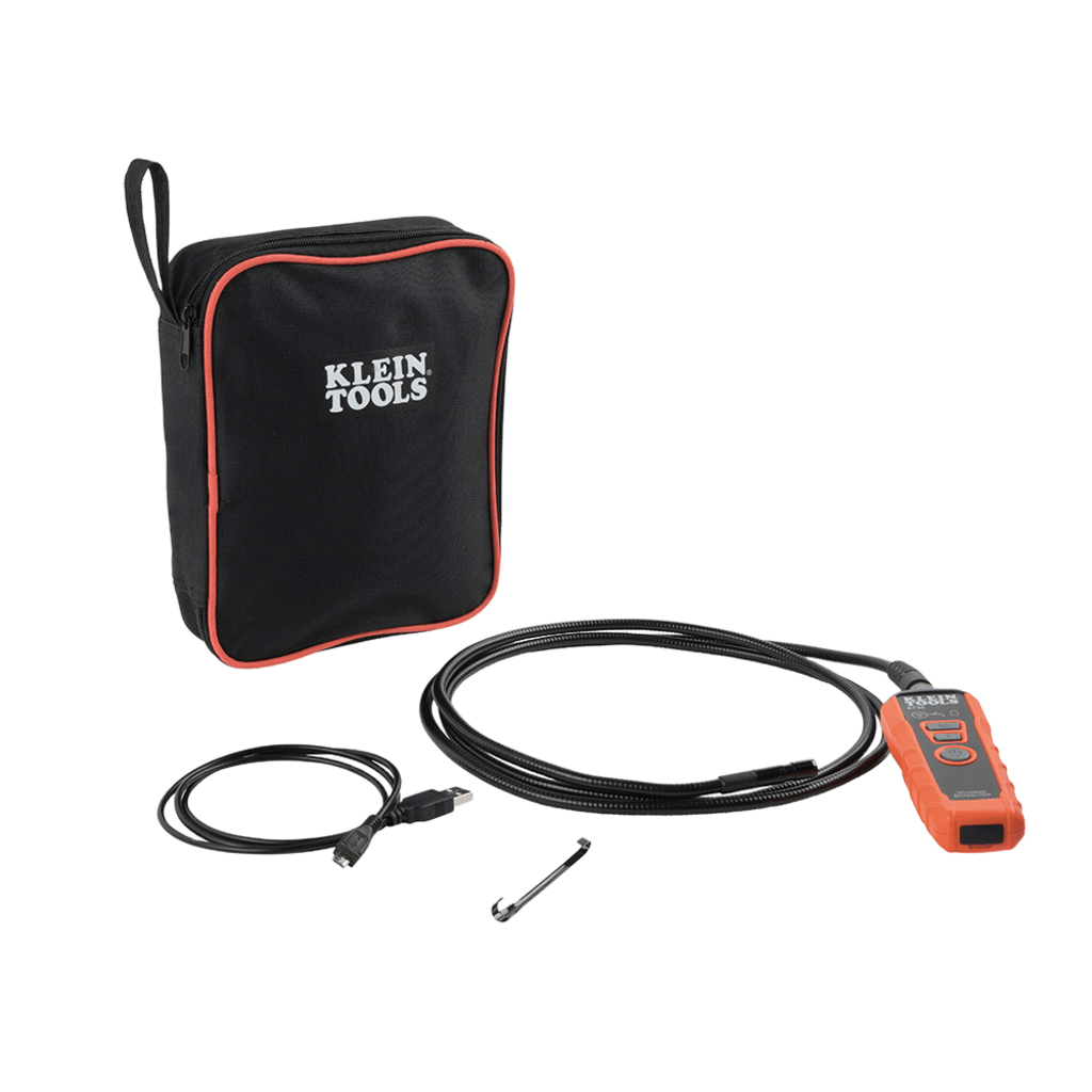 Boroscopio WiFi Klein Tools ET20, Cámara 9 mm, Cuello 1.8 m, LEDs Ajustables, IP67, Compatible Android/iOS ET20 - SILYMX