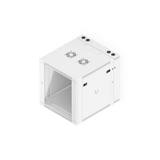 Gabinete Ubiquiti UniFi 12U 600 x 703 mm – Rack Cerrado para Pared con Vidrio Templado y Puerta Abatible Swing-Out UACC-RACK-12U-WALL-SW-G - SILYMX