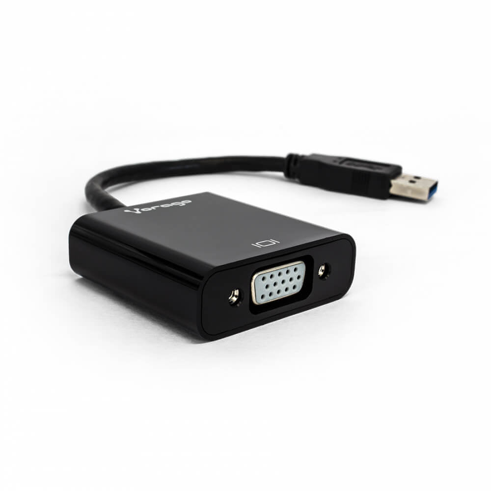 Adaptador USB a VGA Vorago ADP-200 – Conversor de Video Full HD Plug & Play