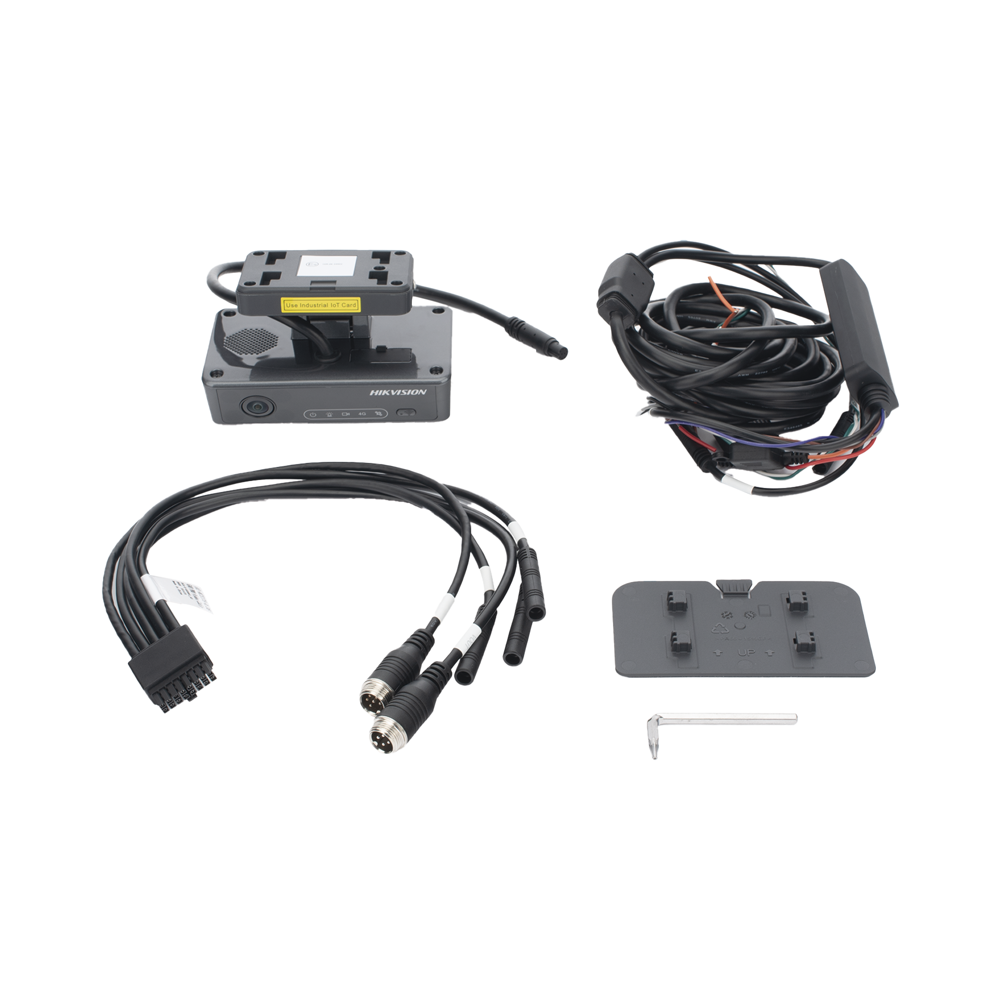 Dashcam 4G LTE / 5 Canales de Video (2 Predeterminados y 3 de Extensión) / Cámara Frontal 1620P y Trasera 1080P / Audio Bidireccional / GPS-GLONASS-GALILEO / Wi-Fi / Bluetooth y 4G / Micro SD HIKVISION - Imagen 4