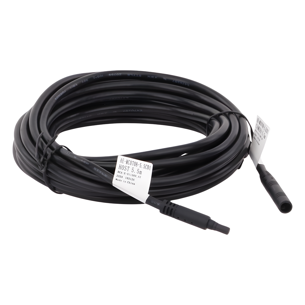 Cable Extensor de Vídeo y Audio de 6 Metros / Conector Tipo Aviación / Compatible con Dashcam AE-DI2032G40(B) HIKVISION - Imagen 4