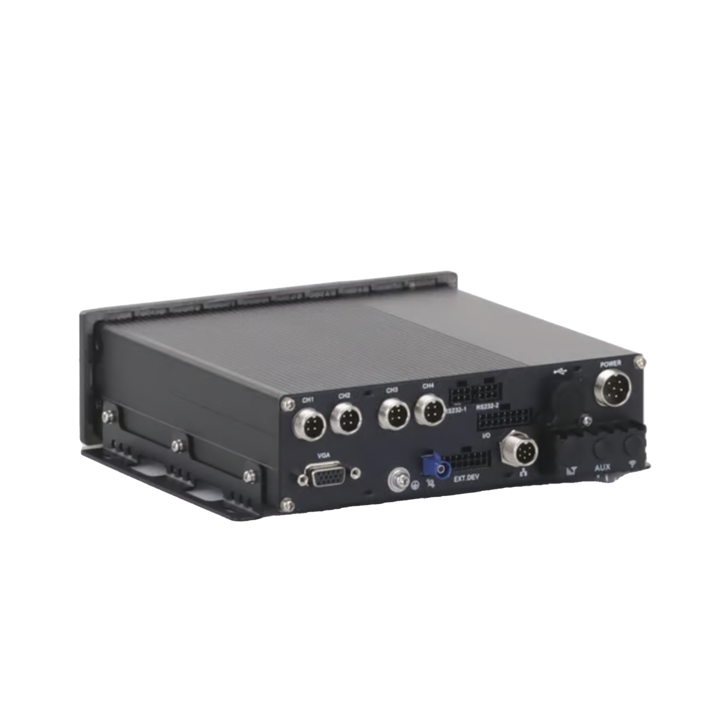 DVR Móvil 1080p (2 Megapixel) / 4 Canales TURBO / Sensor G / Compatible IA / Soporta 2 HDD / Alarmas I/O / Salida de Video / Incluye 1 SSD de 1 TB HIKVISION - Imagen 2