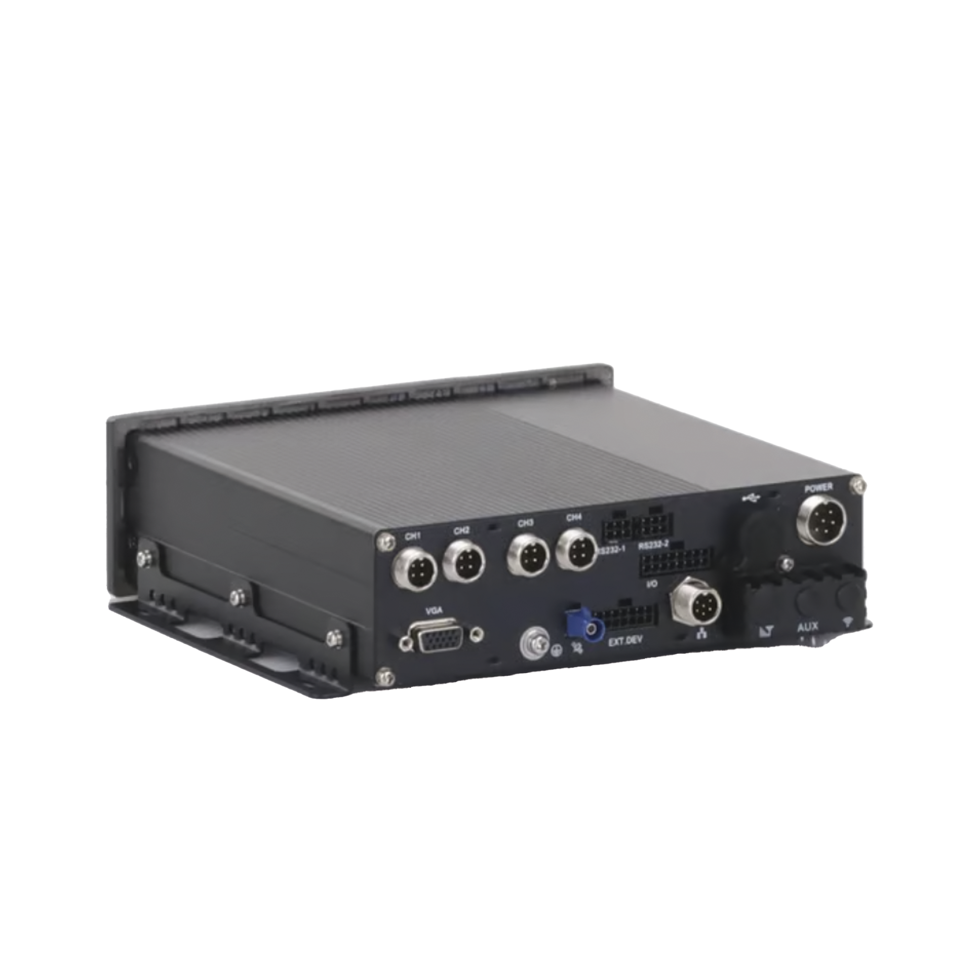 DVR Móvil 1080p (2 Megapixel) / 4 Canales TURBO / Sensor G / Compatible IA / Soporta 2 HDD / Alarmas I/O / Salida de Video / Incluye 1 SSD de 1 TB HIKVISION - Imagen 2