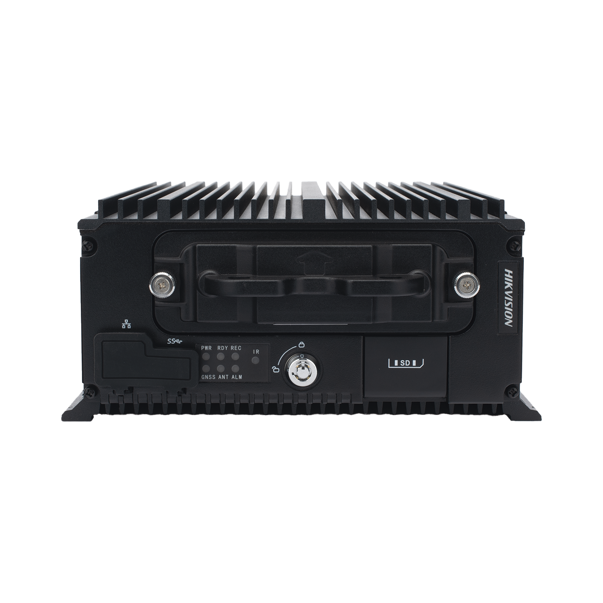 DVR Hibrido Móvil 1080p / 4 Canales TURBO + 8 Canales IP / Soporta 4G / WiFi / GPS / Sensor G / Soporta 2 Memorias SD / Alarmas I/O / Salida de Video HIKVISION - Imagen 1