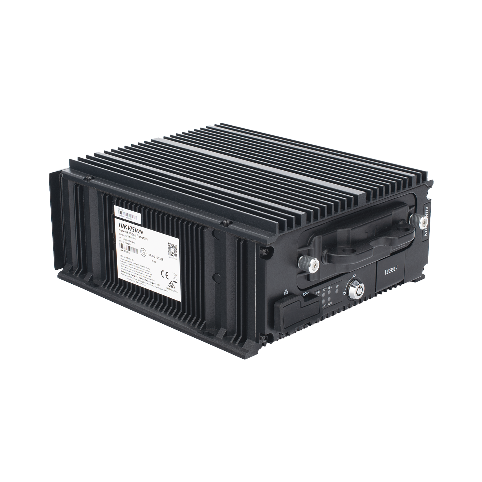 DVR Hibrido Móvil 1080p / 4 Canales TURBO + 8 Canales IP / Soporta 4G / WiFi / GPS / Sensor G / Soporta 2 Memorias SD / Alarmas I/O / Salida de Video HIKVISION - Imagen 2
