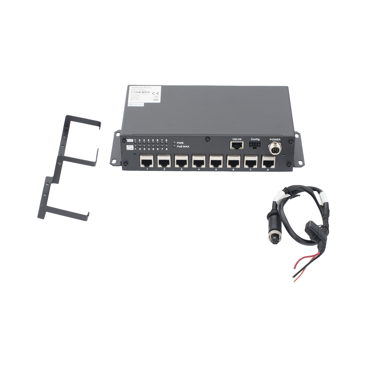 Switch PoE para Soluciones Moviles / Conexión RJ45 HIKVISION - Imagen 4
