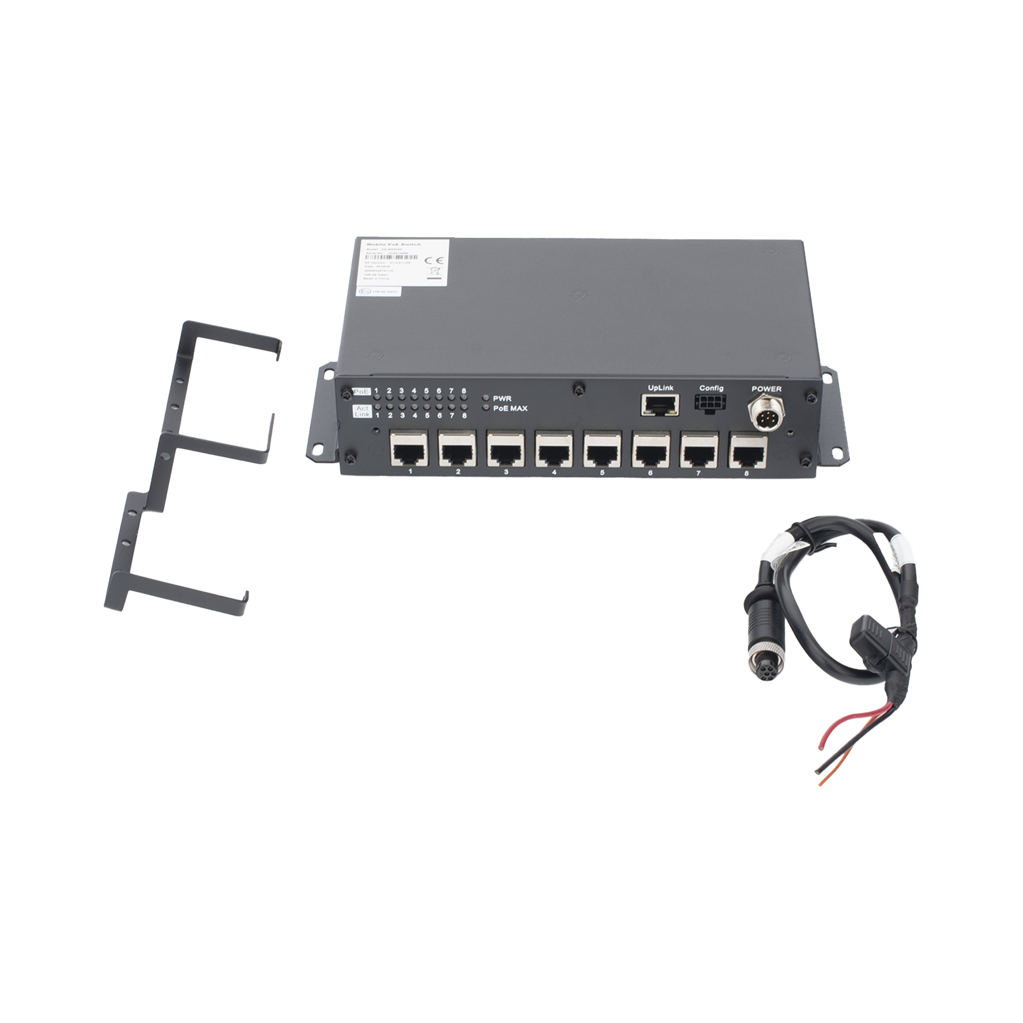 Switch PoE para Soluciones Moviles / Conexión RJ45 HIKVISION - Imagen 4