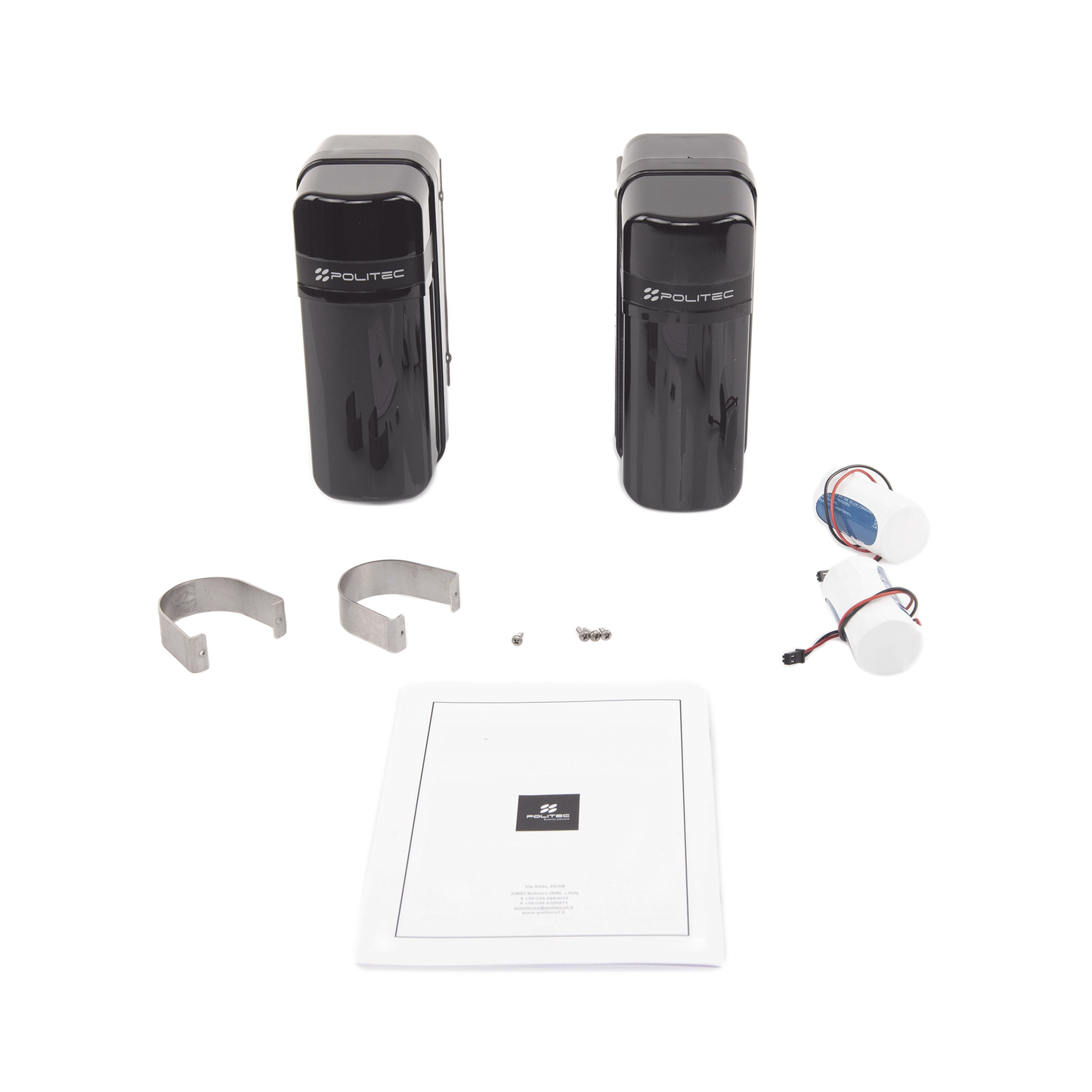 Detector Fotoeléctrico (A baterías) / 0 Falsas Alarmas / Alcance de 60m de Exterior y 350m en interior / Fácil Alineación / Compatible con cualquier panel de alarma Politec - Imagen 6