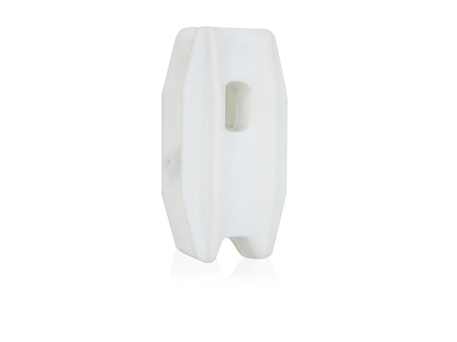 AISLADOR DE ESQUINA PARA POSTE DE 1/2pulg O 3/4pulg COLOR BLANCO PARA CERCAS ELECTRIFICADAS. ALTER ALT-AIS3 VENTA POR PIEZA - Imagen 1