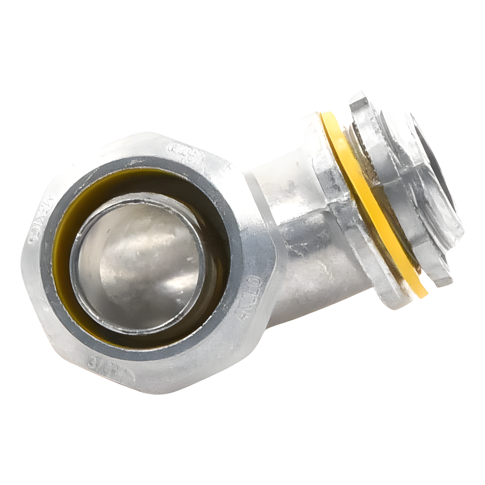Conector Curvo para tubo tipo Liquidtight de 3/4" (19 mm). Compatible con ANC-COT34. ANCLO - Imagen 2