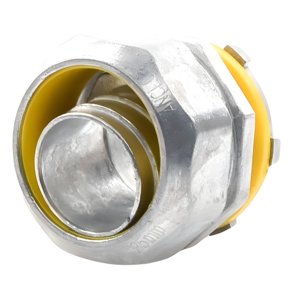 Conector Recto Liquidtight 1" (25 mm) Bruñido UL 514B NEMA FB-1 ANCLO ANC-HLR-100 - Imagen 3