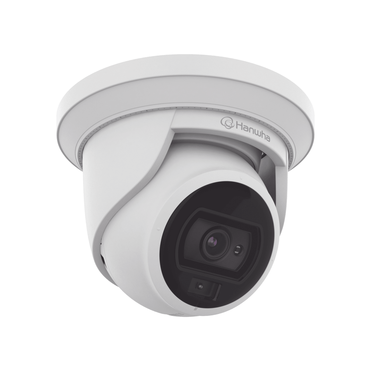 Cámaras IP DomoHANWHA VISIONANE-L7012LCamara IP Flateye 4MP Luz Blanca 20m WDR 120dB IK10 IP67 H.265 Hanwha Vision ANE - L7012L - SILYMX