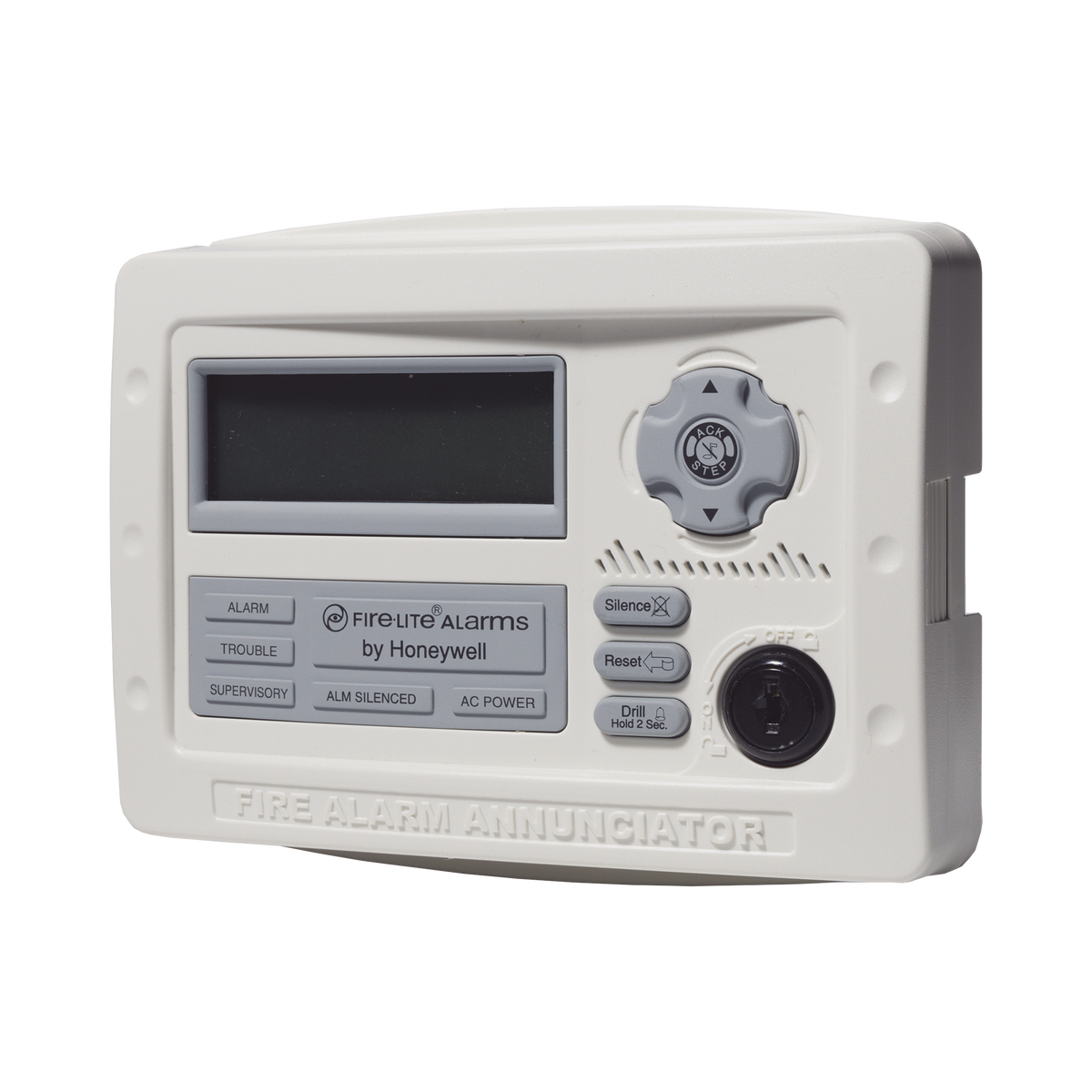 Anunciador remoto LCD de 80 caracteres, retroiluminado, para panel de detección de incendio, color blanco FIRE-LITE - Imagen 1
