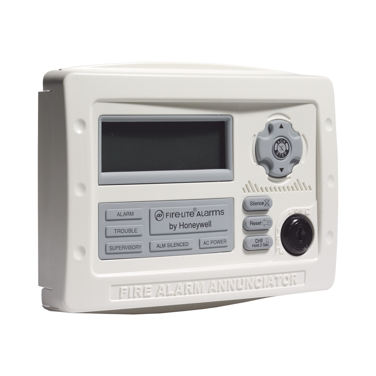 Anunciador remoto LCD de 80 caracteres, retroiluminado, para panel de detección de incendio, color blanco FIRE-LITE - Imagen 2