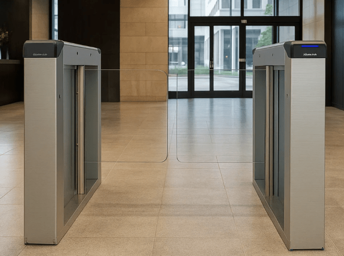 Torniquetes y Puertas de CortesíaACCESSPROAP-8000HD-ETorniquete Swing para Exterior ACCESSPRO AP - 8000HD - E · Carril 90 cm · Motor Brushless · SUS304 · 3,000,000 MCBF - SILYMX