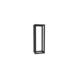 Rack de Cuatro Postes Estándar de 19", Rieles Con Orificio Para Tuerca Enjaulada, Profundidad Ajustable de 23 a 42 in, 45 Unidades de Rack, Color Negro PANDUIT - Imagen 1
