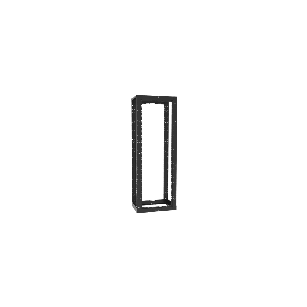 Rack de Cuatro Postes Estándar de 19", Rieles Con Orificio Para Tuerca Enjaulada, Profundidad Ajustable de 23 a 42 in, 45 Unidades de Rack, Color Negro PANDUIT - Imagen 1