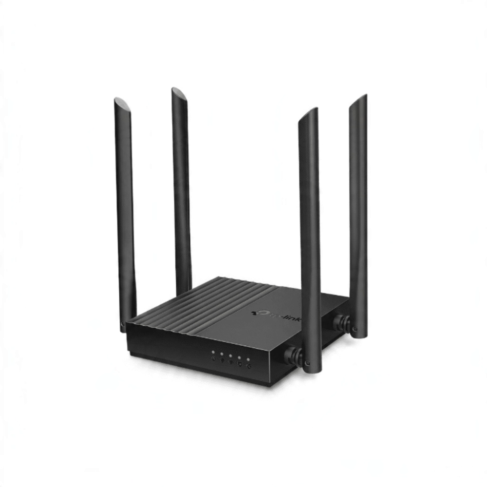 TP-LINK Archer C64 - Ruteador WiFi AC1200/ 1 Puerto WAN y 4 puertos LAN RJ45 Gigabit Ethernet, MU-MIMO, 4 antenas fijas, en modos de enrutador y punto de acceso, con Beamforming - Imagen 2