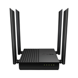 TP-LINK Archer C64 - Ruteador WiFi AC1200/ 1 Puerto WAN y 4 puertos LAN RJ45 Gigabit Ethernet, MU-MIMO, 4 antenas fijas, en modos de enrutador y punto de acceso, con Beamforming - Imagen 3