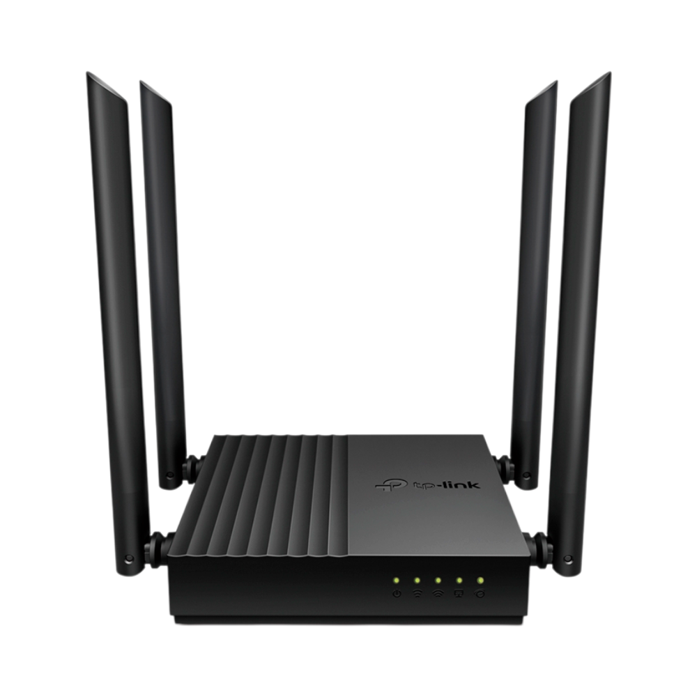TP-LINK Archer C64 - Ruteador WiFi AC1200/ 1 Puerto WAN y 4 puertos LAN RJ45 Gigabit Ethernet, MU-MIMO, 4 antenas fijas, en modos de enrutador y punto de acceso, con Beamforming - Imagen 3