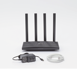 Router inalámbrico AC Wave 2 1900 doble banda 1 puerto WAN 10/100/1000 Mbps y 4 puertos LAN 10/100/1000 Mbps, MIMO 3X3, Beamforming TP-LINK - Imagen 6