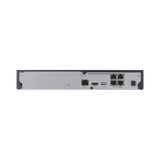 NVRs Network Video RecordersHANWHA VISIONARN-410SNVR IP 4 Canales 8MP H.265+ 4 Puertos PoE Plug and Play P2P Wisenet Hanwha Vision ARN - 410S - SILYMX